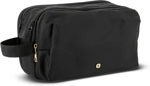 Samsonite Top Zip Deluxe Travel Kit, One Size, BLACK