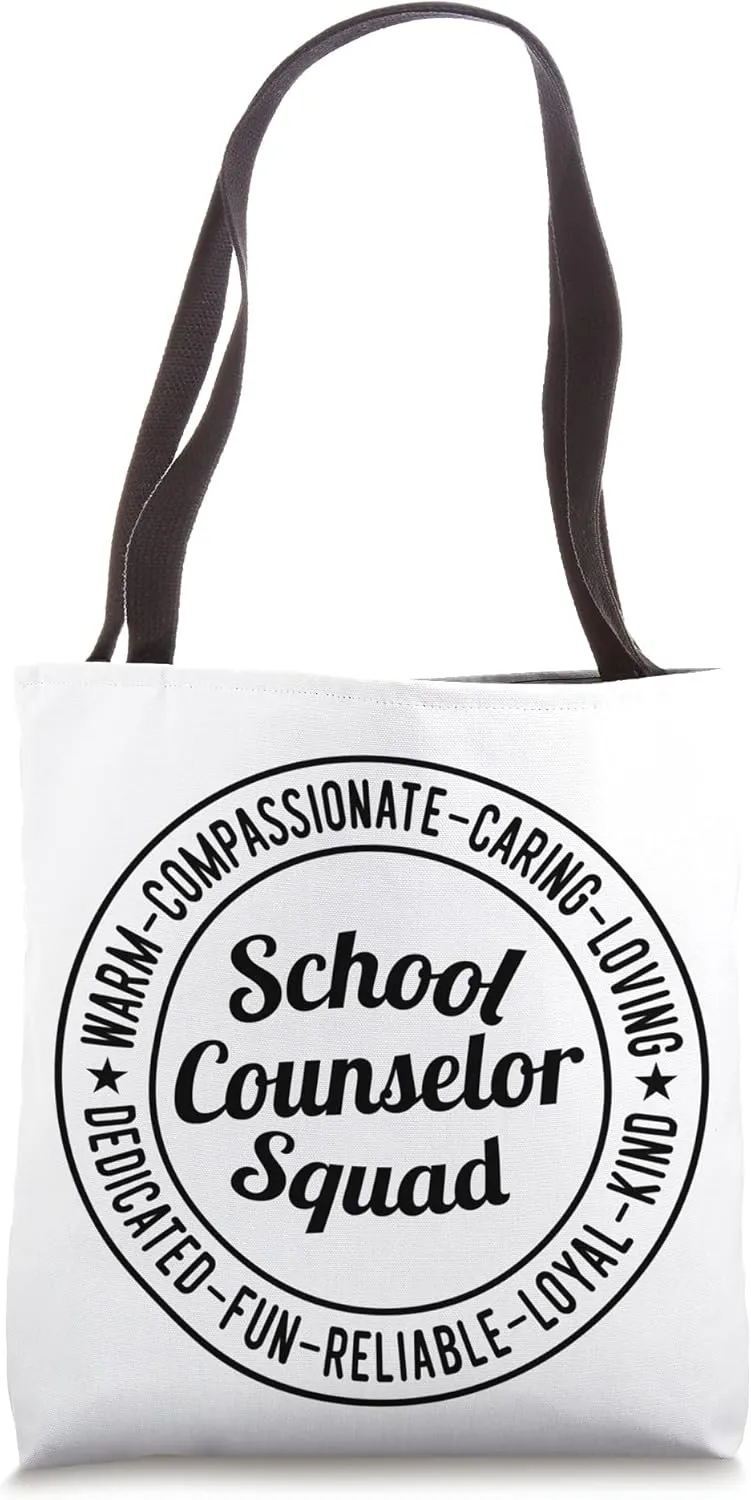 School Counselor Squad - Back to school team Tote Bag
