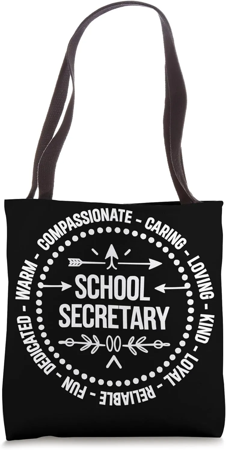 School Secretary Back To School Assistant Job Profession Tote Bag
