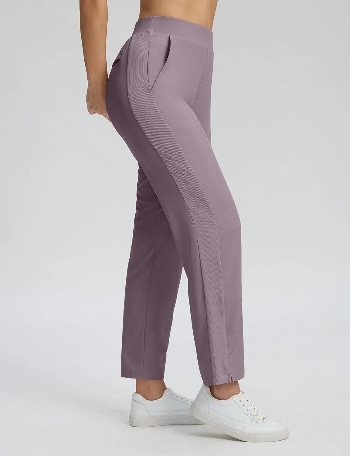 Seamaid Women's Golf Pants with Deep Pockets Travel Pants for Athletic Stretch UPF 50 