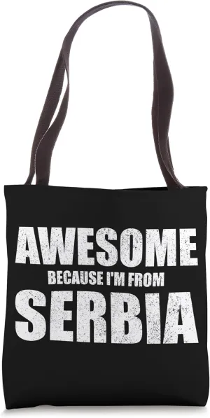 Serbia Travel Accessories Serbian Citizen Tote Bag