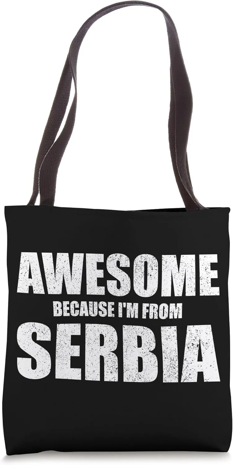 Serbia Travel Accessories Serbian Citizen Tote Bag