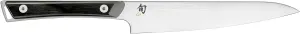 Shun Kazahana 6" Utility Knife, Handcrafted Japanese Kitchen Knife, AUS10A Stainless Steel Blade, Pakkawood Handle, Precision and Sharpness for Professional and Home Chefs