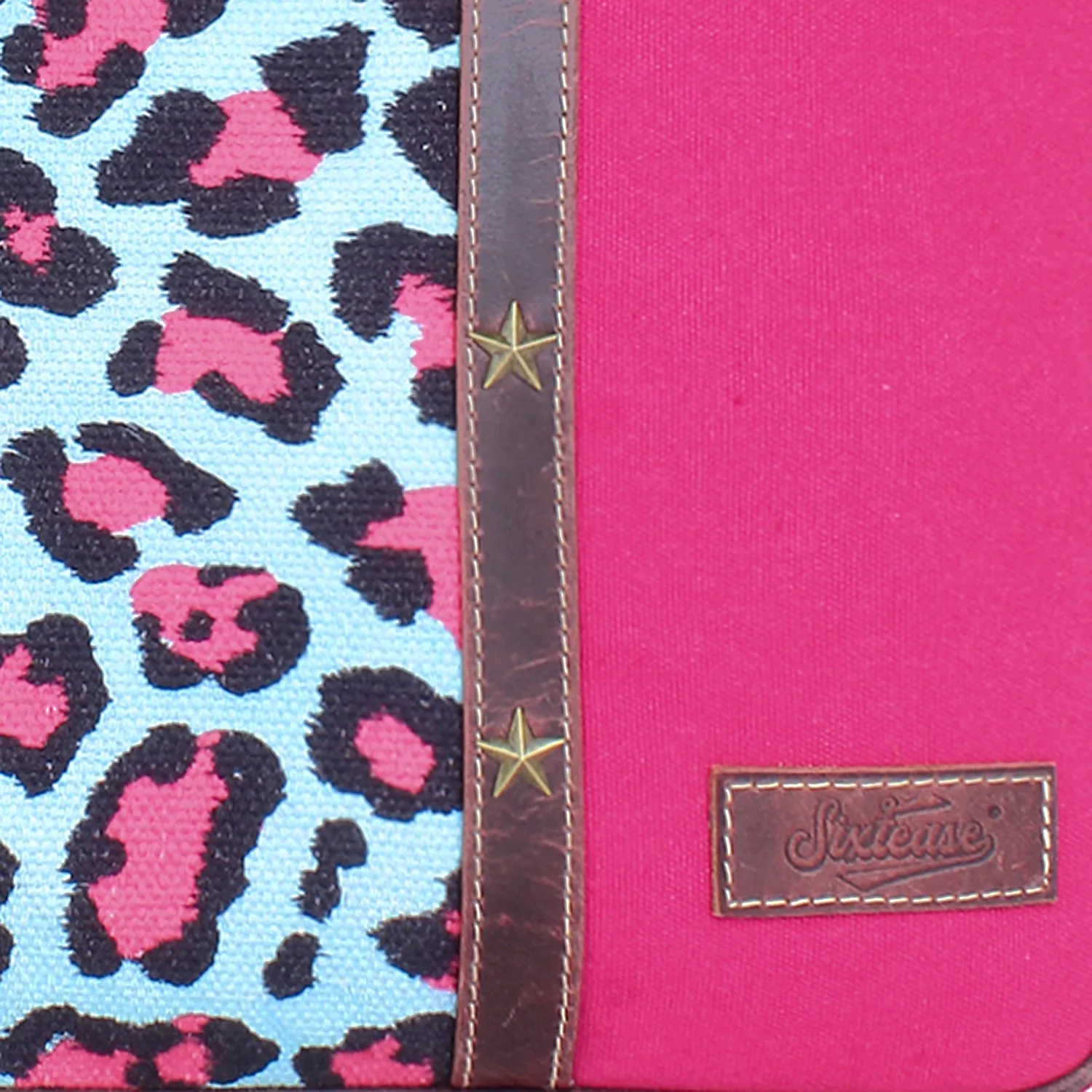 Sixtease Up-cycled Canvas Laptop Sleeve: Stylish Protection for Your Tech Essentials with Eco-Conscious Flair! - (SB-4336)