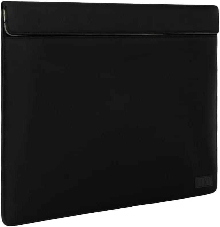 SLNT Weatherproof Nylon Faraday Bag with Silent Pocket Technology - Signal Blocking Device Sleeve for 13 inch and 15 inch Laptops and Tablets, Provides Instant Protection (Black, 13 inch)