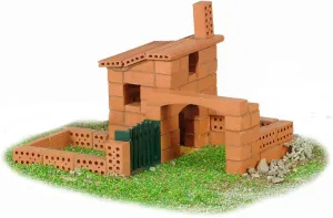 Small House Brick Construction Set, 79  Building Blocks, Erector Set and STEM Building Toy