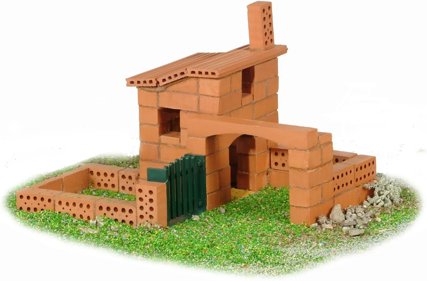 Small House Brick Construction Set, 79  Building Blocks, Erector Set and STEM Building Toy
