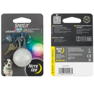 Spotlit LED Carabiner Light - Disc-O Select