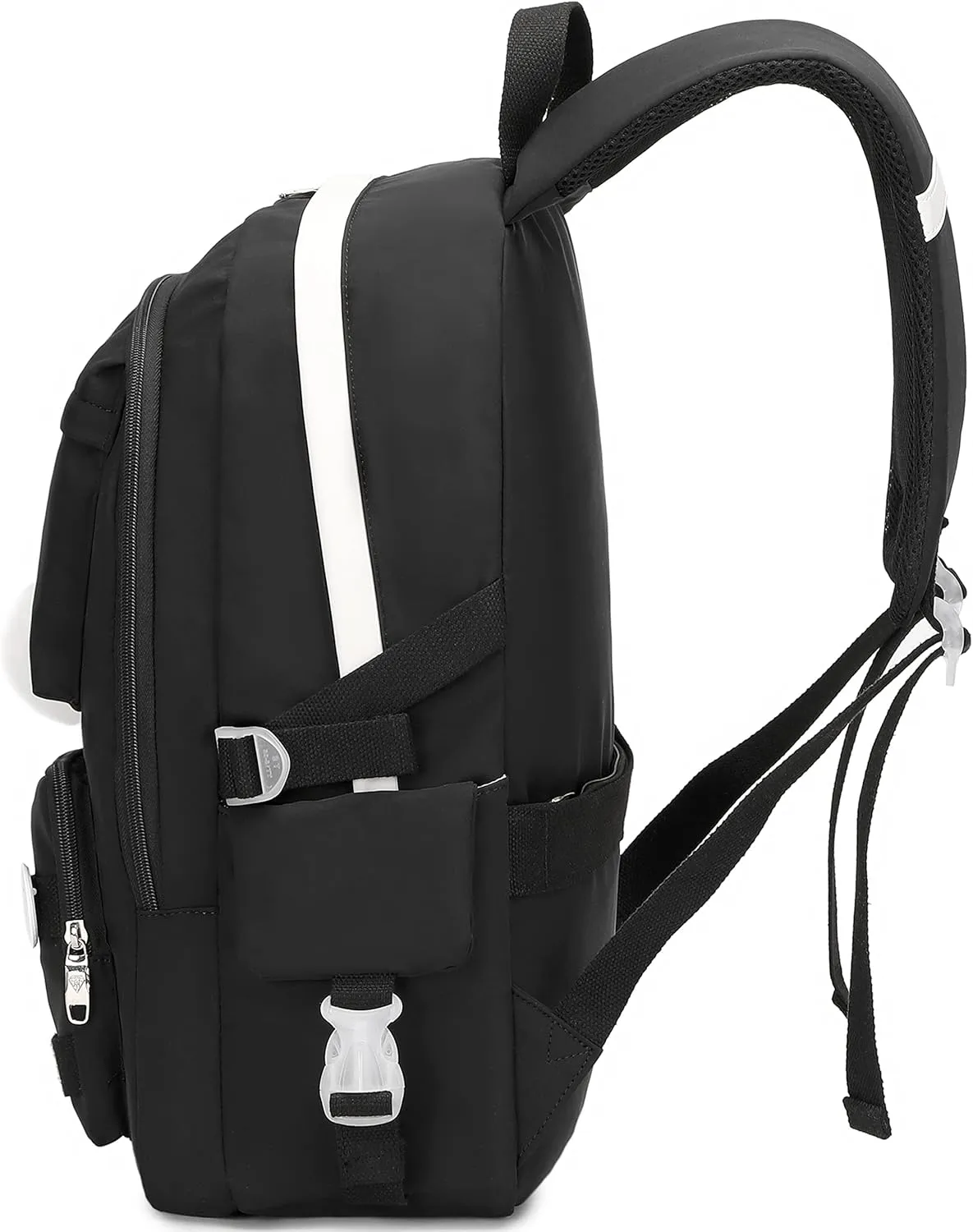 Spotted Tiger Girls Backpack Aesthetic Backpack for Teen Girl Cute School Bag Bookbag Anime School Backpacks for Girls (Black)