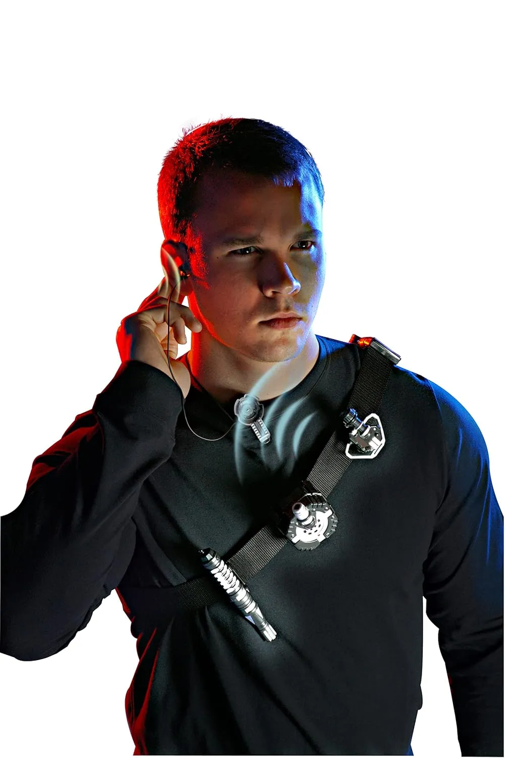 SpyX / Micro Gear Set - 4 Real Spy Toys Kit   Adjustable Belt for Spy Kids Role Play. Junior Secret Agent / Detective / Ninja Toy Gadgets Set for Boys & Girls