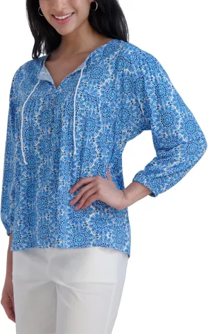 Stella Parker Women's Fashion T-Shirt Casual 3/4 Sleeve Top