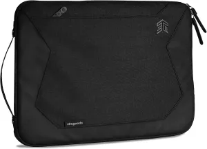 STM Myth Fleece-Lined Laptop Sleeve with Removable Strap for 15" Laptop - Black (stm-114-184P-05)