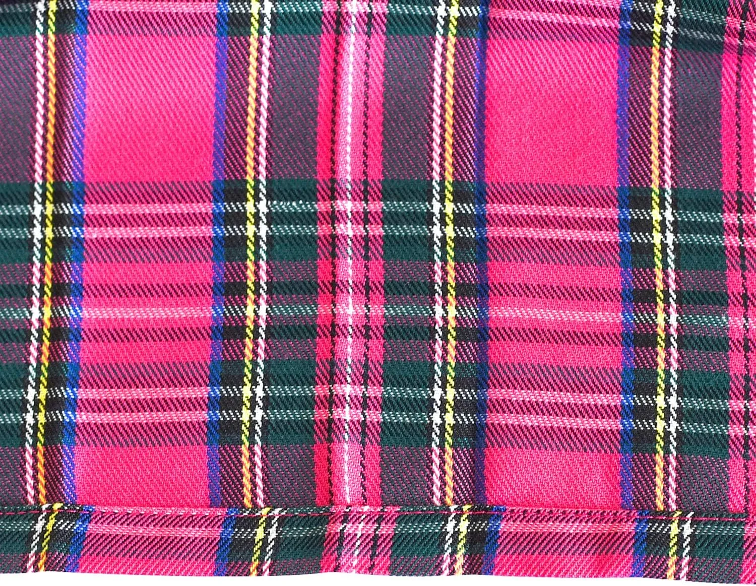 Sunny Fashion Girls Skirt Back School Uniform Red Tartan Skirt Size 4-14