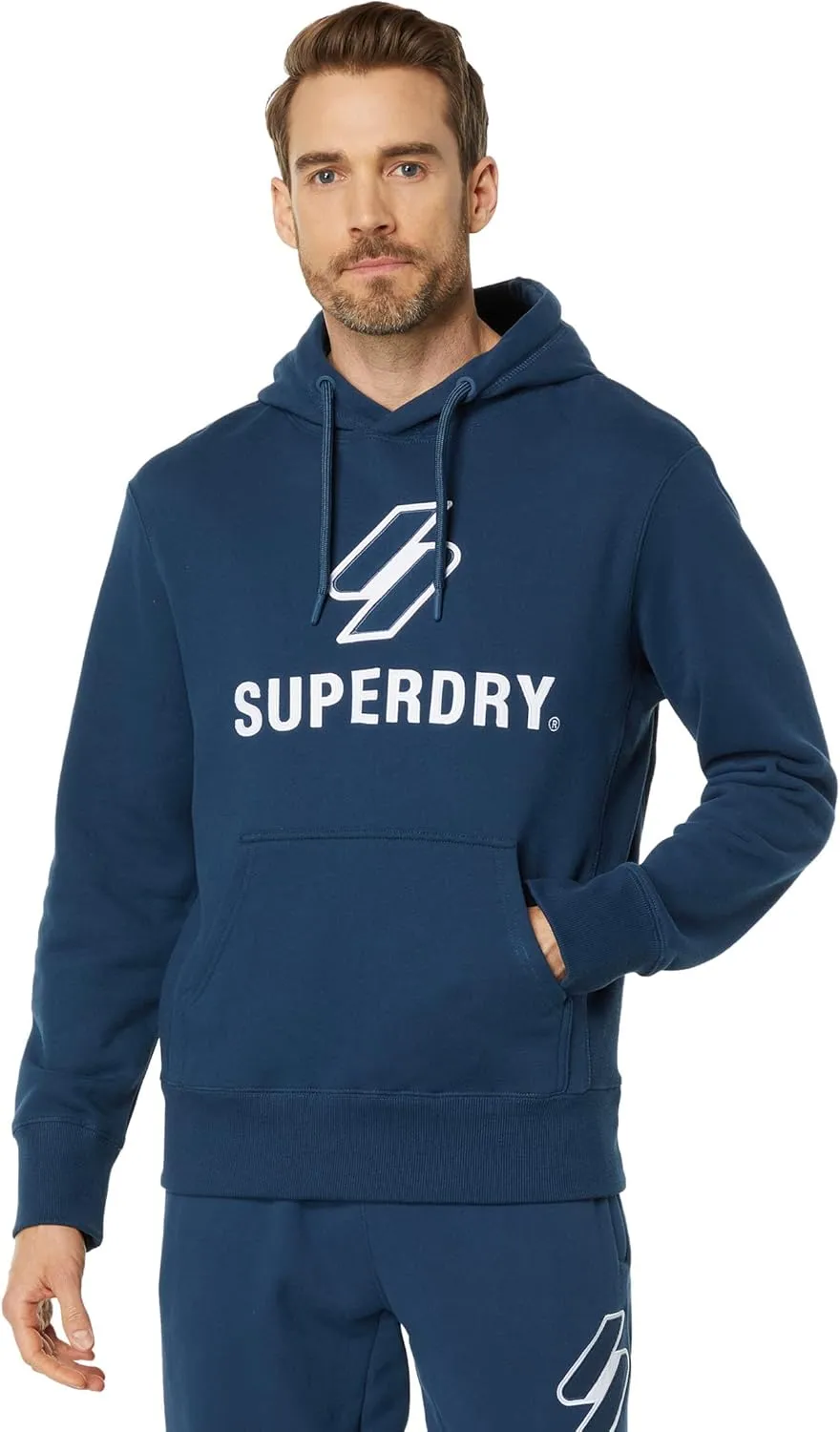 Superdry Code SL Stacked Applique Hoodie