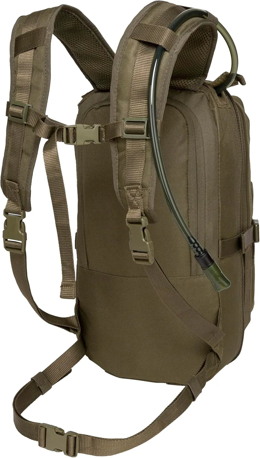 Surge Tactical Hydration Pack Military Backpack with MOLLE System | Survival Bug Out Bag | 22L Storage Capacity   3L Reservoir
