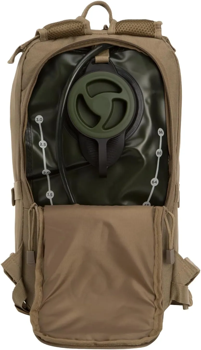 Surge Tactical Hydration Pack Military Backpack with MOLLE System | Survival Bug Out Bag | 22L Storage Capacity   3L Reservoir