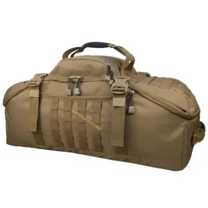 Tactical Duffle Backpack Bag 80LT Coyote