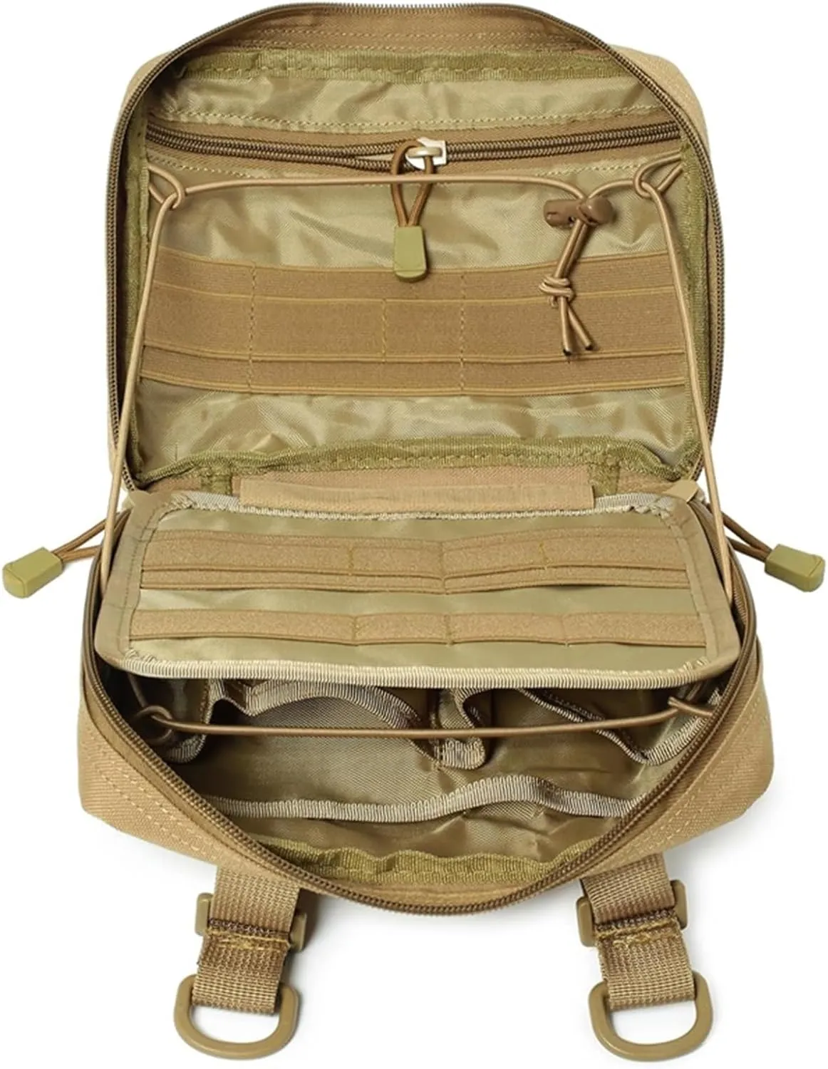 Tactical Molle EDC Pouch First Aid Kit Pouch Emergency EMT Utility Tool Pouch Hunting Bag for Backpack