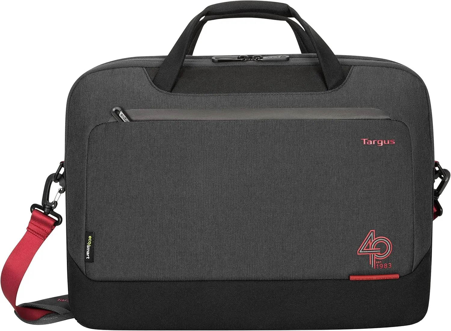 Targus 40th Anniversary Cypress EcoSmart Briefcase - Fits Laptops Up To 15.6", Eco-Friendly Backpack Made from 21 Recycled PET Bottles (TBT93904GL)