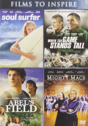 The Abel's Field / Mighty Macs - Vol / Soul Surfer / When Game Stands Tall - Vol - Set