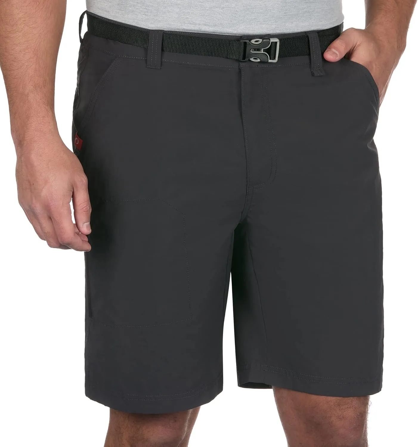 The American Outdoorsman Mens Hiking Shorts with Built-in Belt Ideal for All Outdoor Activity