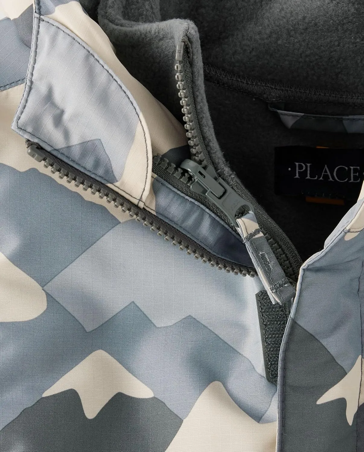 The Children's Place Boys Heavy 3 in 1 Winter Jacket, Wind-resistant Water-resistant Shell, Fleece Inner