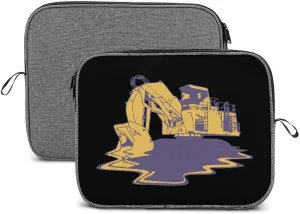 The Excavator Melt Laptop Bag Lightweight Laptop Sleeve Case Durable Briefcase Carrying Case for Men Women 13inch