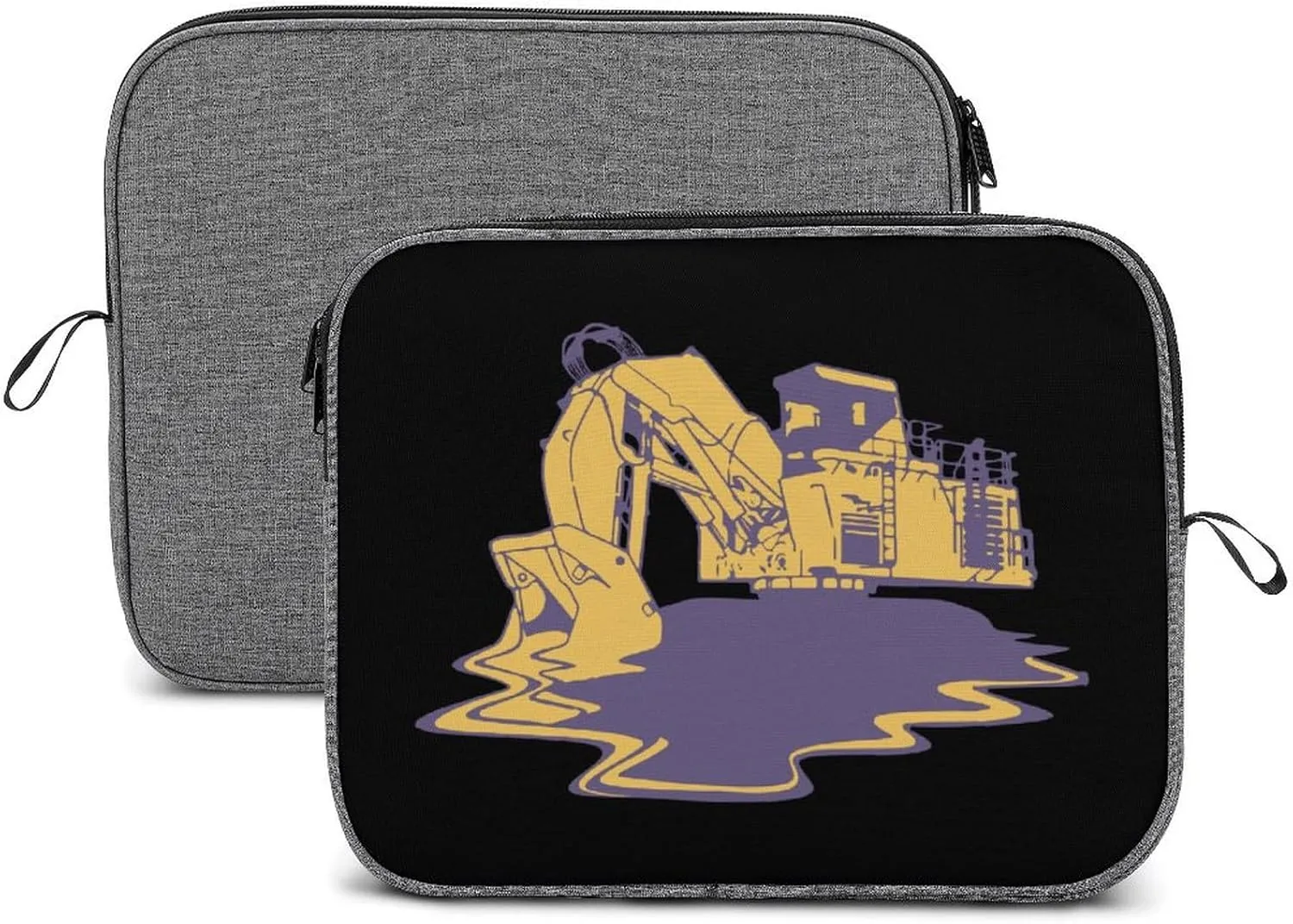 The Excavator Melt Laptop Bag Lightweight Laptop Sleeve Case Durable Briefcase Carrying Case for Men Women 13inch