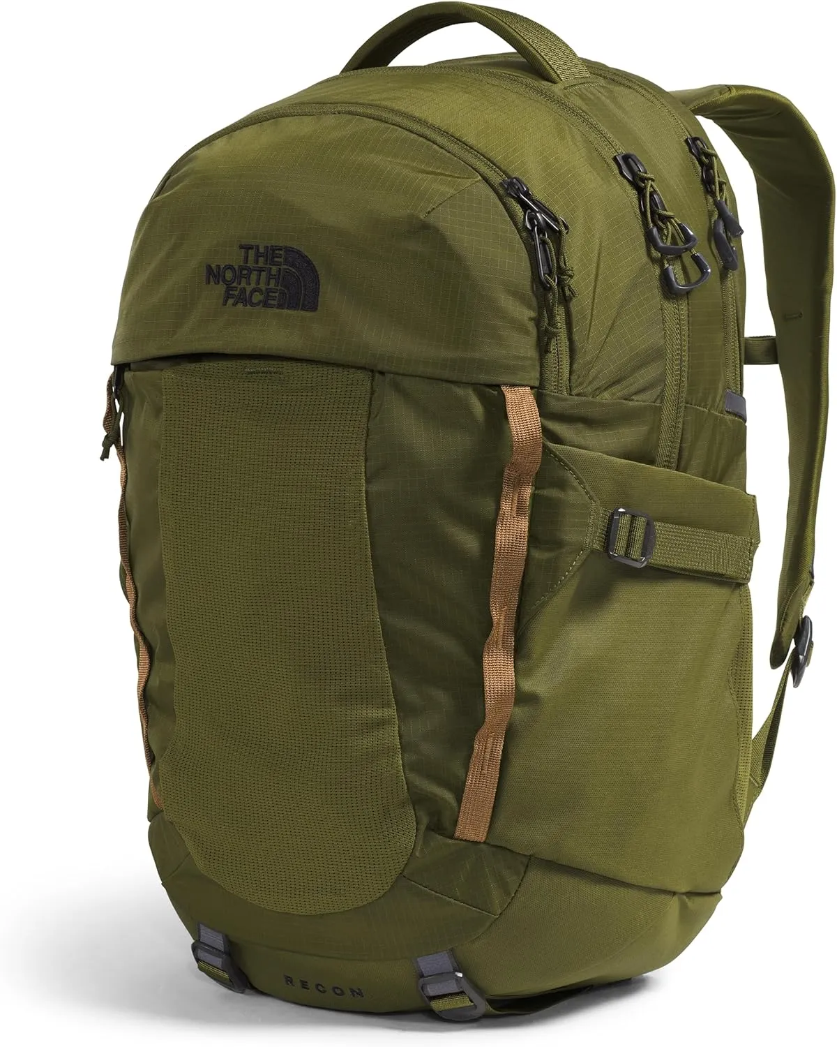 THE NORTH FACE Women's Recon Everyday Laptop Backpack - PFAS Free, Forest Olive/Utility Brown, One Size