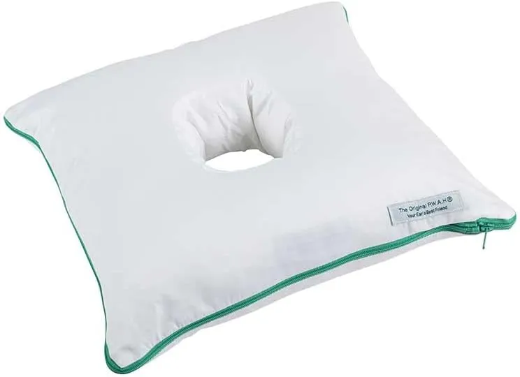 The Original Travel Pillow with a Hole - A Portable Ear Pillow [Made in England]