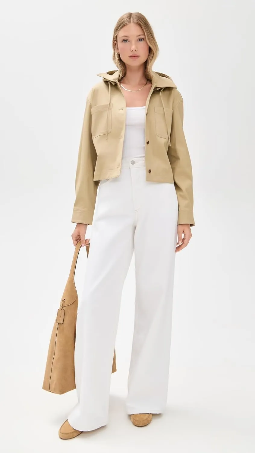 Theory Women's Hood Crop Jacket