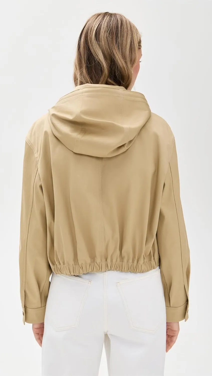 Theory Women's Hood Crop Jacket