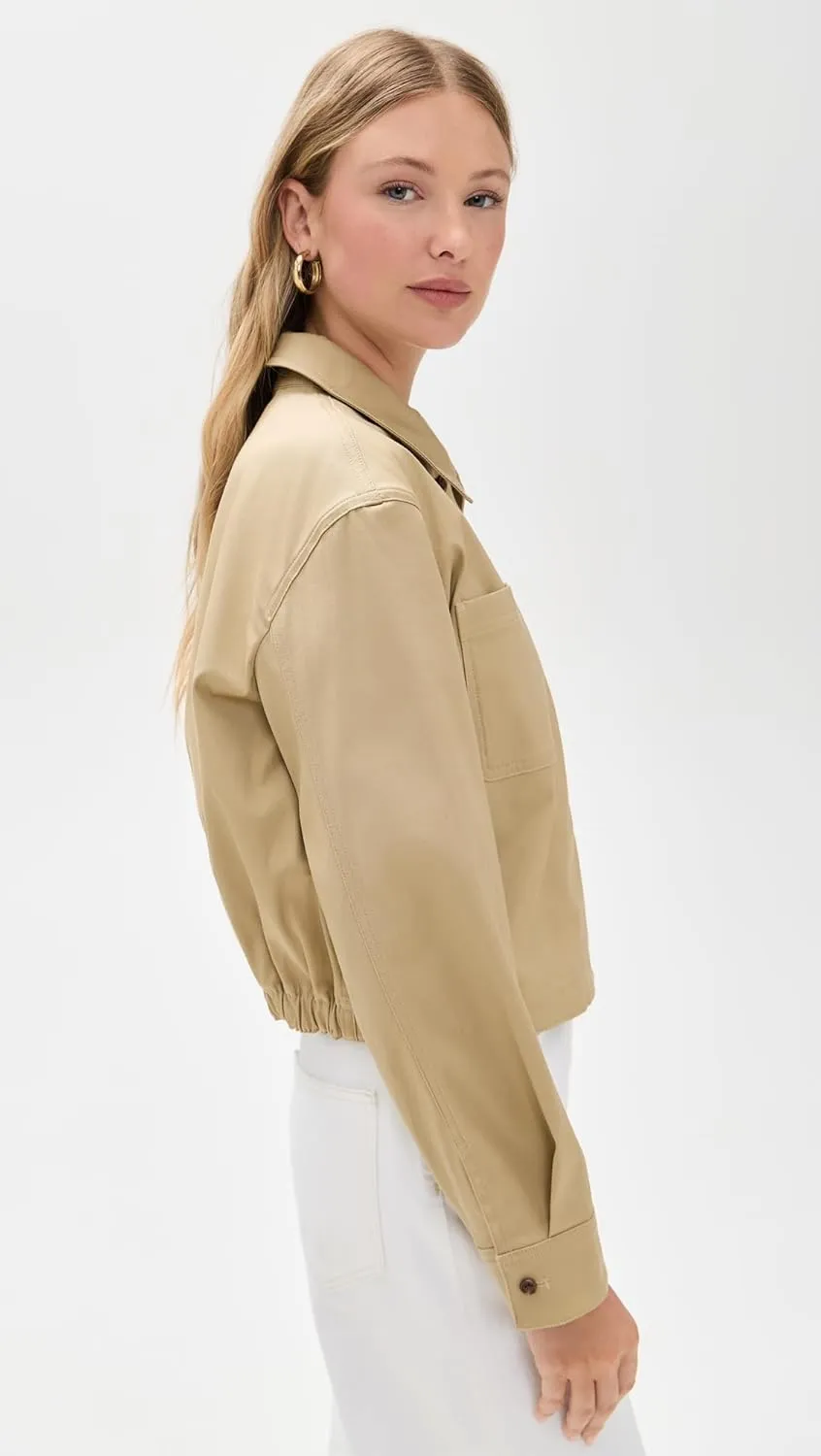 Theory Women's Hood Crop Jacket