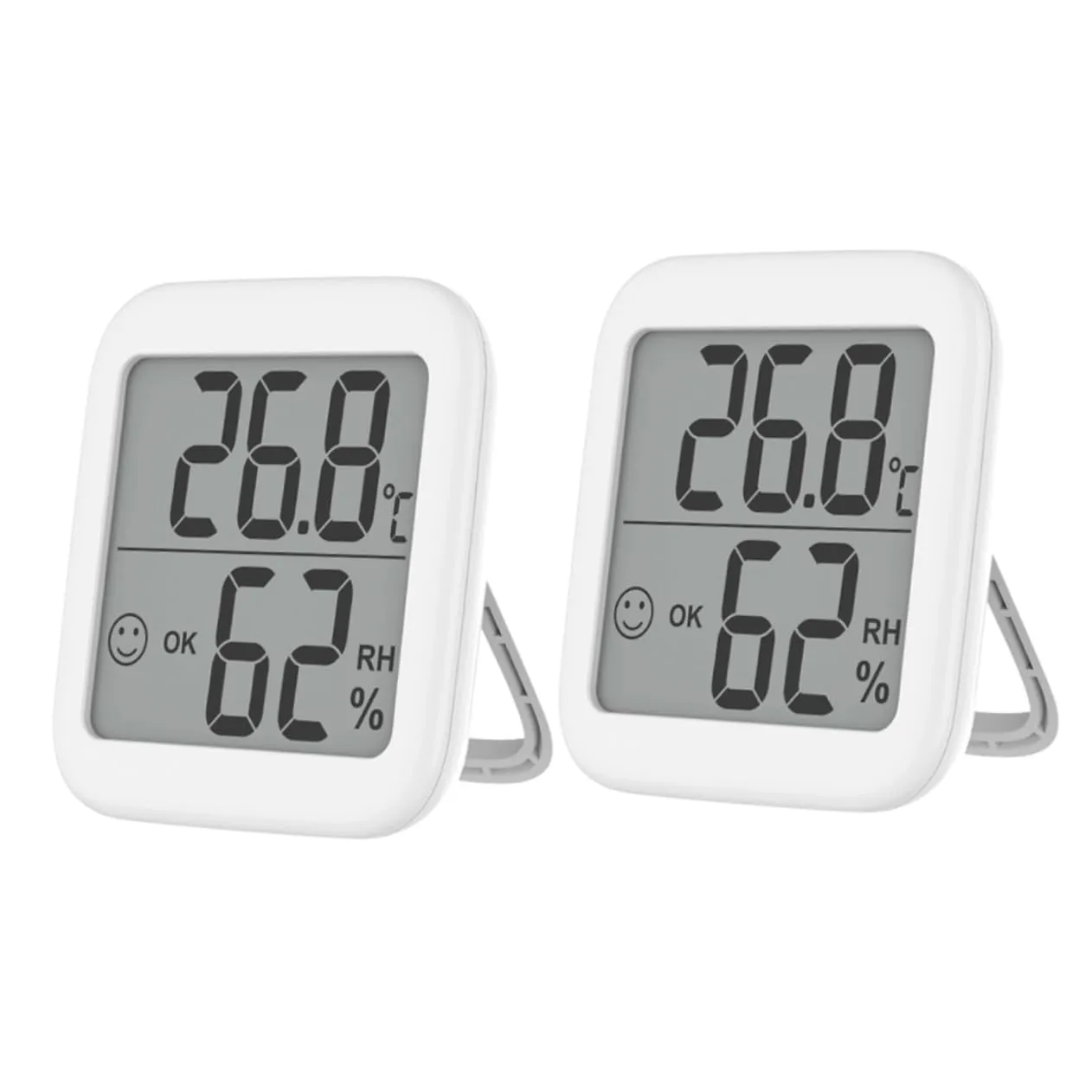Thermohygrometer Set Accurate Room Thermometer Humidity Gauge Digital Temperature Humidity Meter