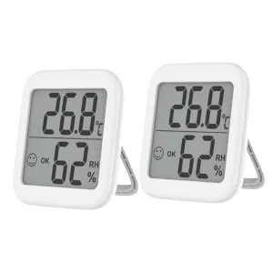 Thermohygrometer Set Accurate Room Thermometer Humidity Gauge Digital Temperature Humidity Meter