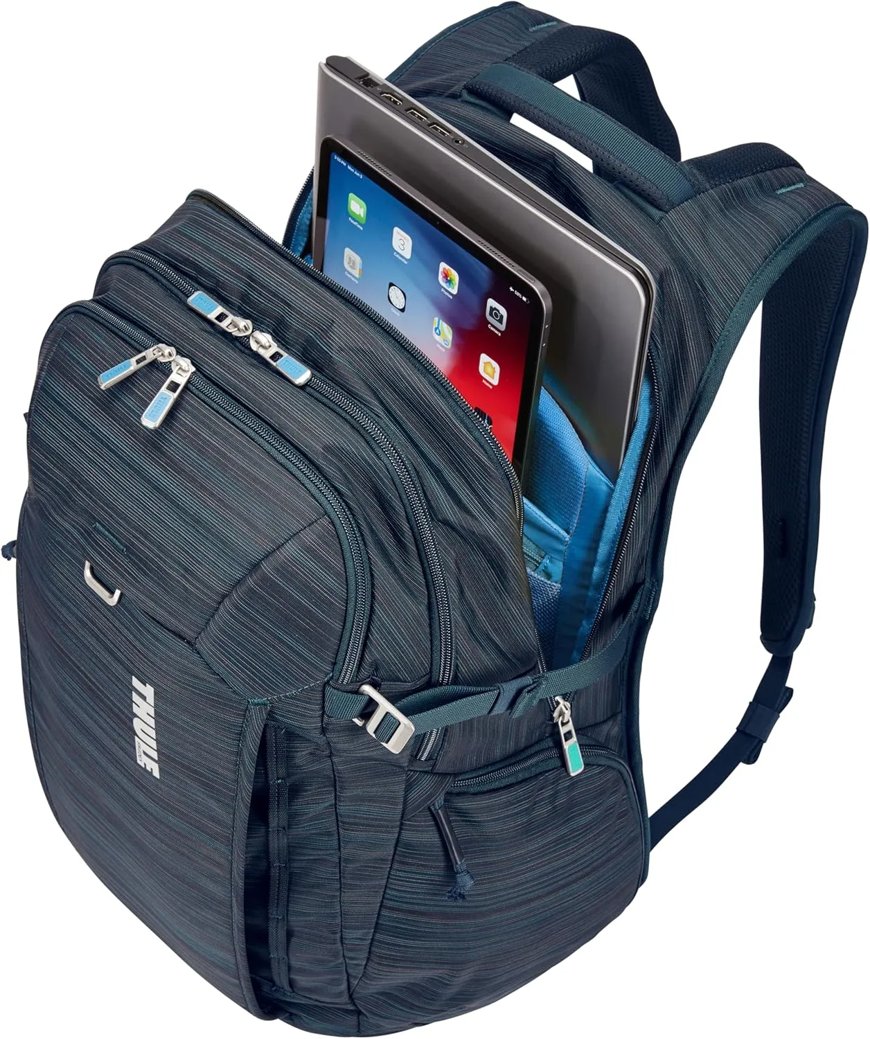 Thule Construct Backpack - School, Work & Travel - Padded Laptop Sleeve - Internal Organizational Quick Access Front Pocket