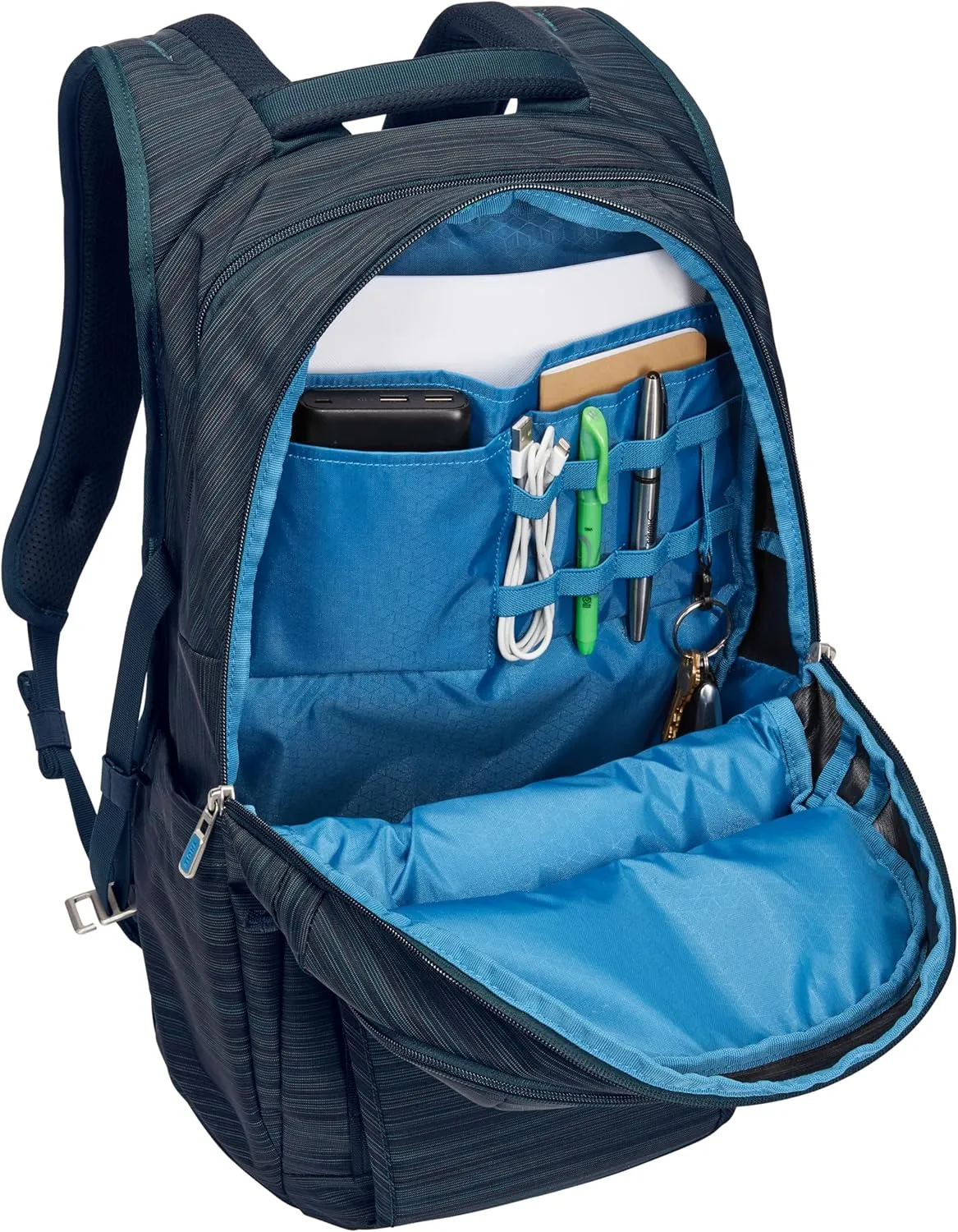 Thule Construct Backpack - School, Work & Travel - Padded Laptop Sleeve - Internal Organizational Quick Access Front Pocket