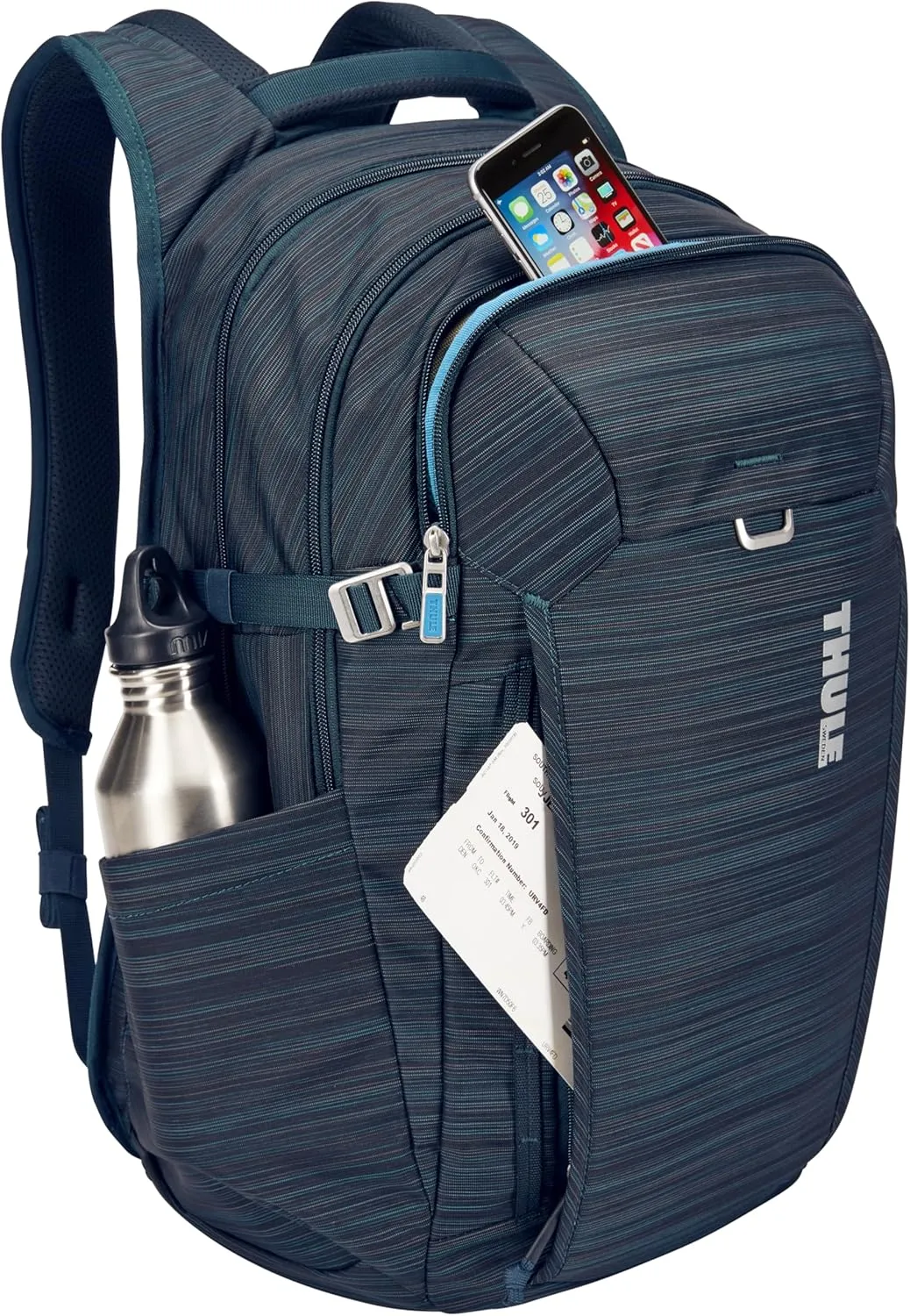 Thule Construct Backpack - School, Work & Travel - Padded Laptop Sleeve - Internal Organizational Quick Access Front Pocket