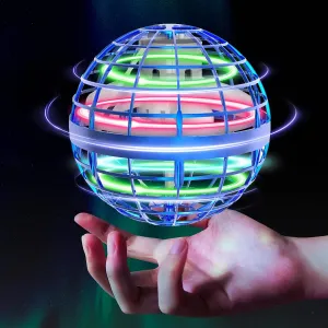 Tikduck Flying Orb Ball 2025 Toys Soaring Hover Boomerang Spinner Hand Controlled Mini Drone Cosmic Globe Spinning Kids Adults Outdoor Birthday Gift Cool Stuff for Boys Girls 6 7 8 9 10  Year Old