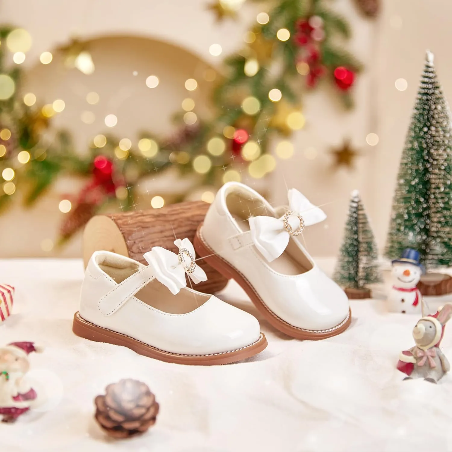Toddler Girl Mary Jane Dress Oxford Shoes-Little Girl School Uniform Shoes for Wedding Party