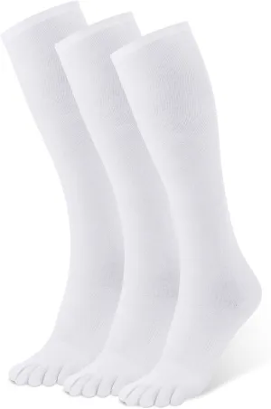 Toe Socks Compression Socks for Women & Men Knee High Socks Graduated Support for Running,Nurses,Flight