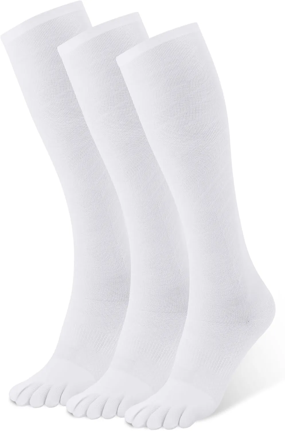 Toe Socks Compression Socks for Women & Men Knee High Socks Graduated Support for Running,Nurses,Flight