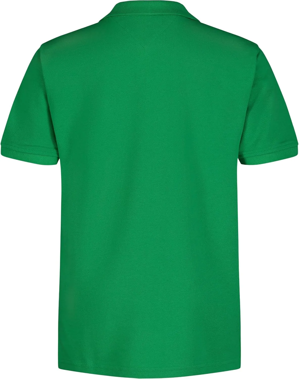 Tommy Hilfiger Boys' Short Sleeve Pique Ivy Polo Shirt, Button Closure, Soft & Comfortable