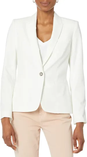 Tommy Hilfiger Women's Blazer – Business Jacket with Flattering Fit and Single-Button Closure