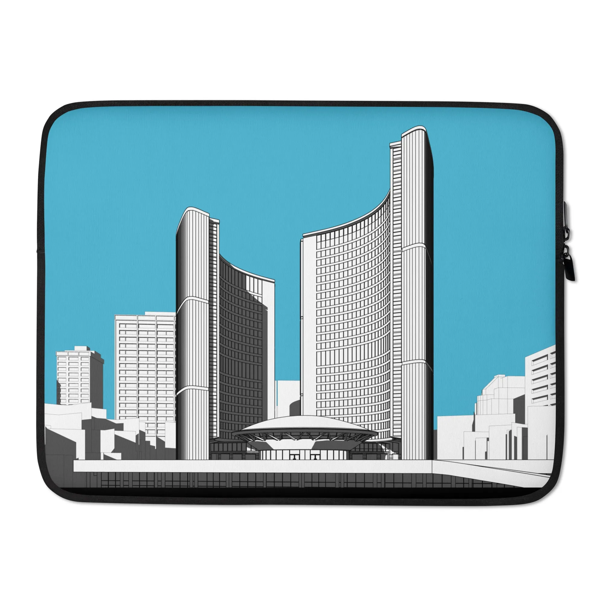 Toronto City Hall Laptop Sleeves