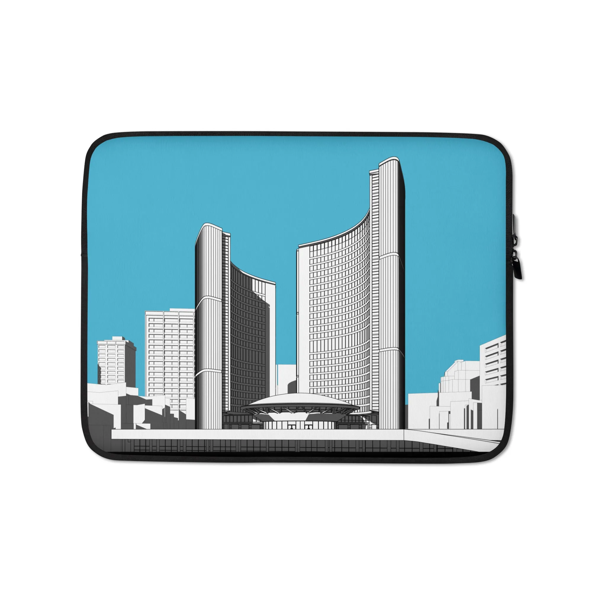 Toronto City Hall Laptop Sleeves
