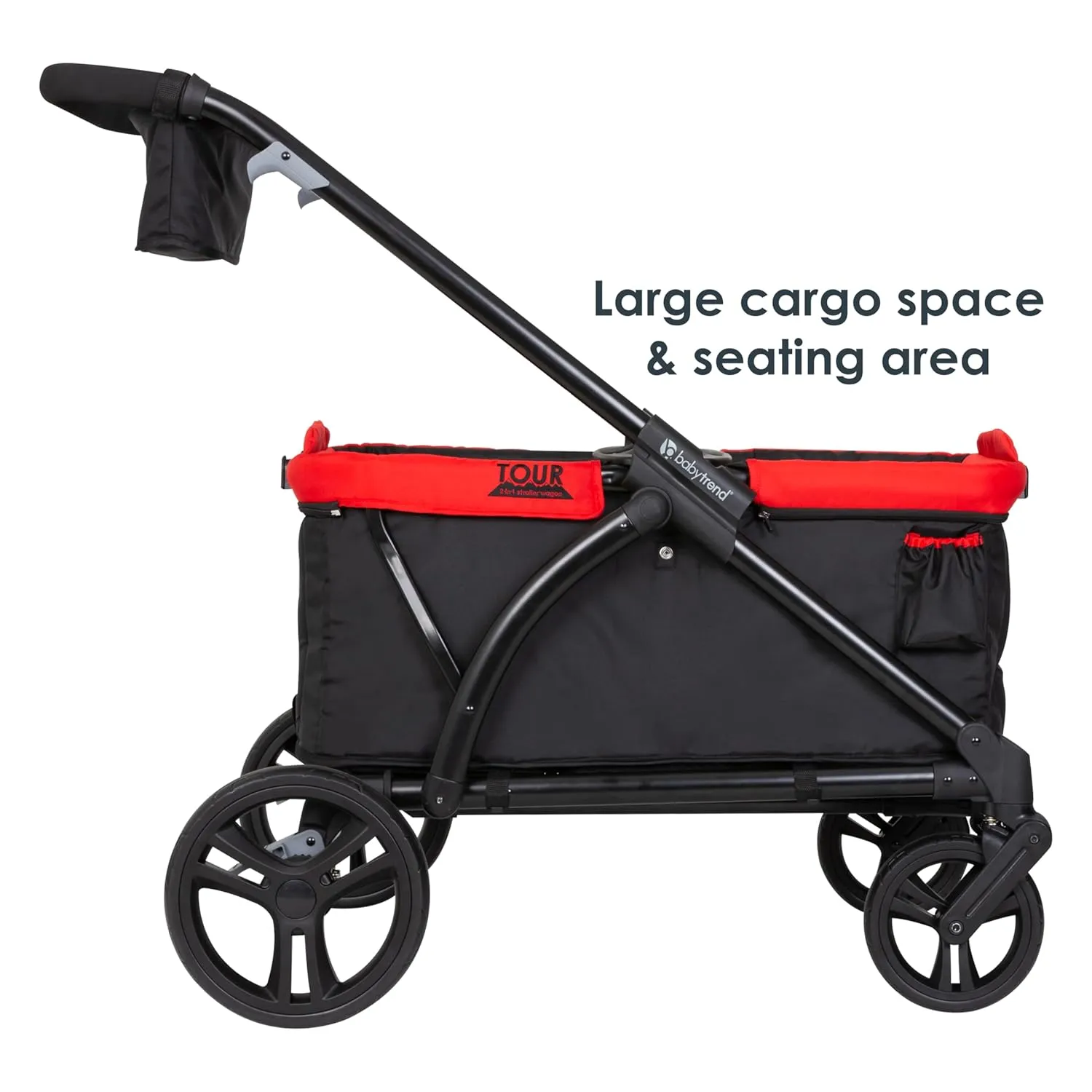 Tour 2-in-1 Stroller Wagon - Mars Red