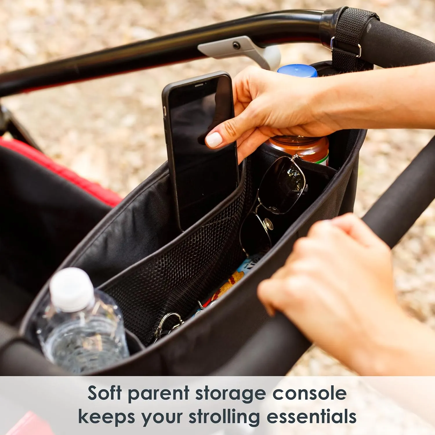 Tour 2-in-1 Stroller Wagon - Mars Red