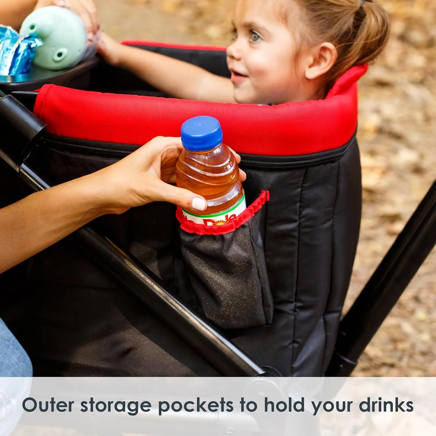Tour 2-in-1 Stroller Wagon - Mars Red