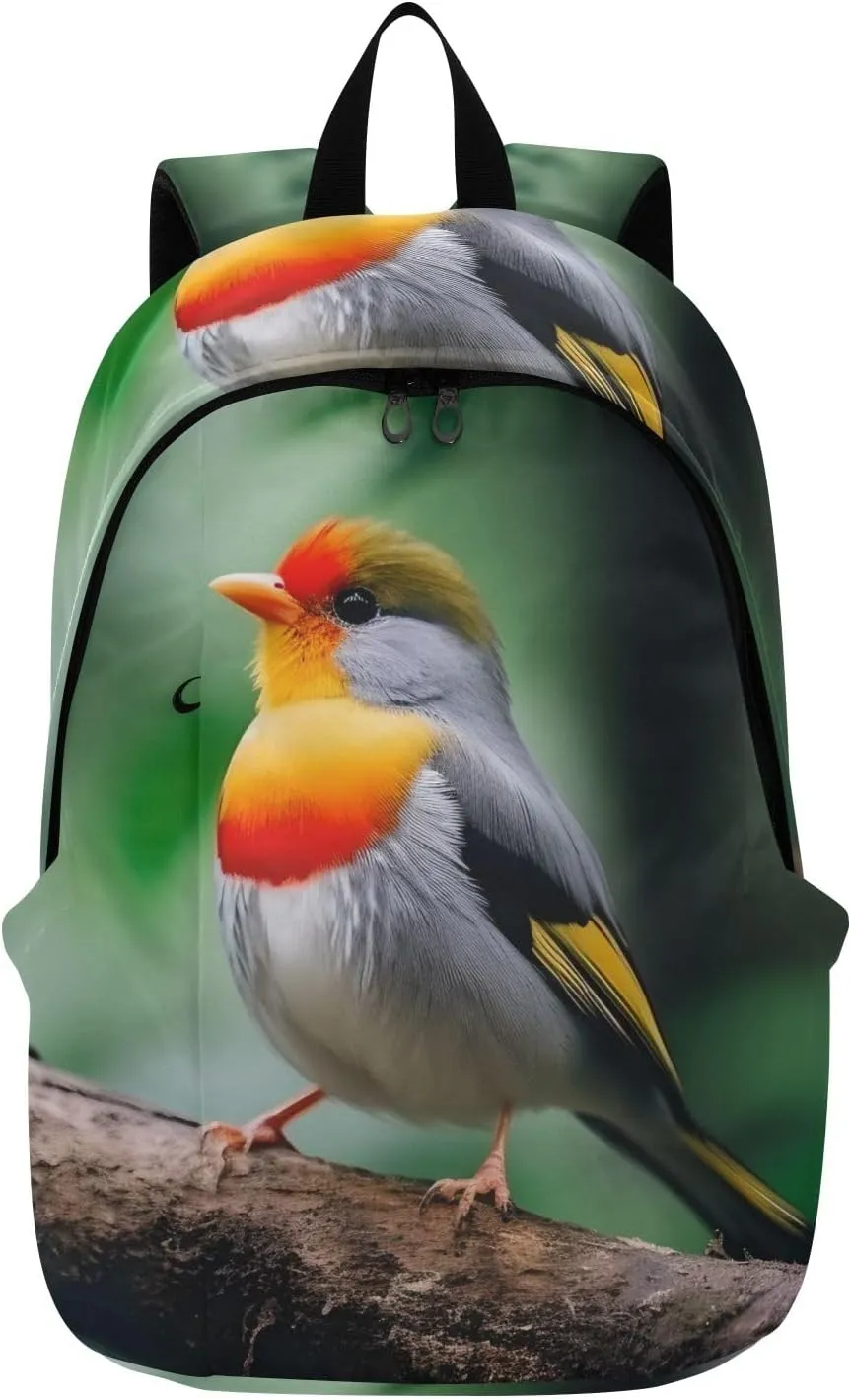 Travel Backpack for Men Laptop Bag Work Fashion Design Daypack Bird Sparrow 1 Large Lightweight Outdoor Casual